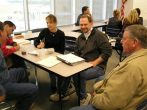 Students at tables in HACCp class