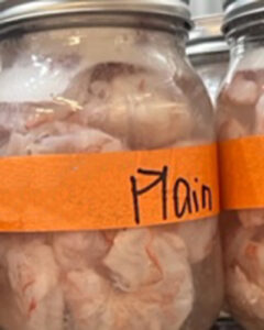 Pickled raw shrimp research.
